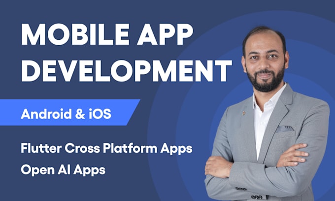 I will do mobile app development for android and ios app creation mobile app developer