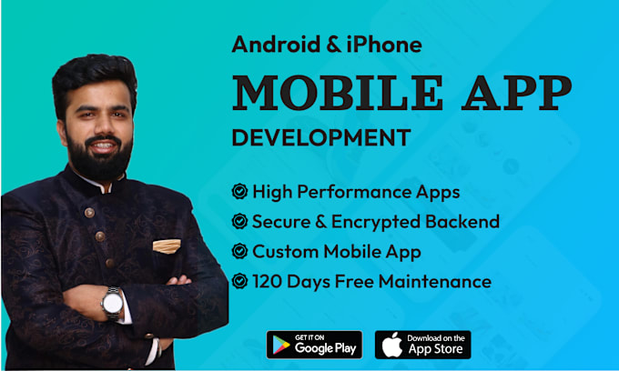 I will do mobile app development ios app android mobile app developer