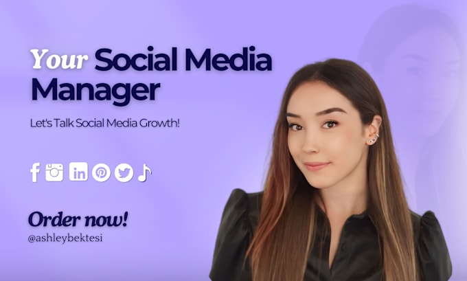 I will be your social media manager, plus bonus