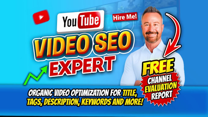 I will do best youtube video SEO expert optimization and channel growth manager