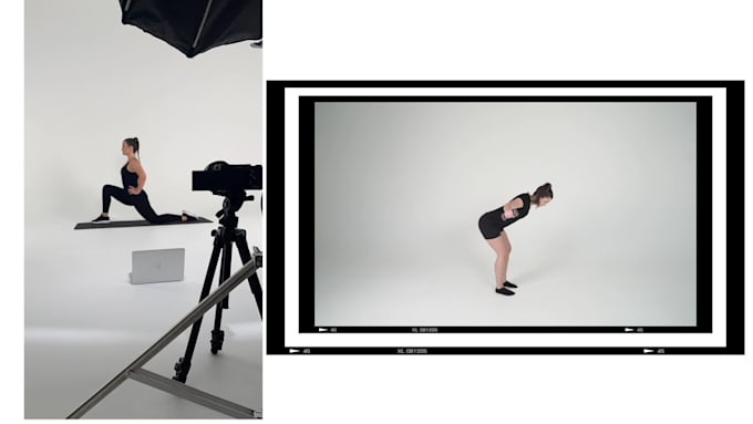 I will be your online trainer and fitness model for promo videos