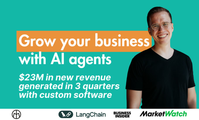 I will build ai agent for your business
