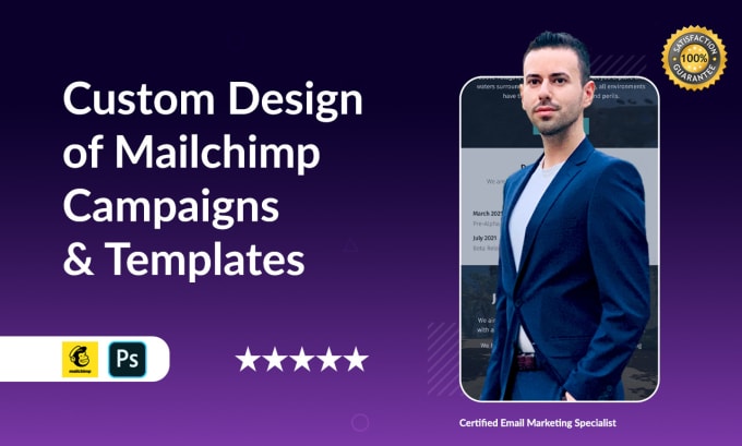 I will create a custom mailchimp email template design