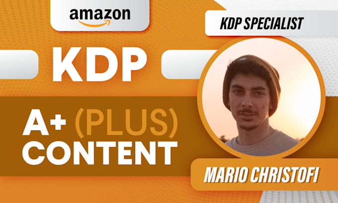 I will create high converting a plus content for amazon KDP