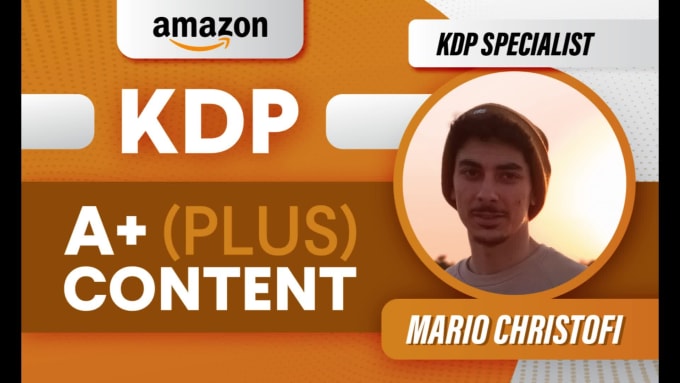I will create high converting a plus content for amazon KDP