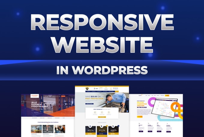 I will do responsive wordpress website development using elementor pro