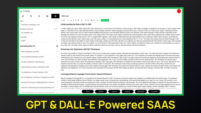 I will create ai saas or trained chatbot using chatgpt, gpt4