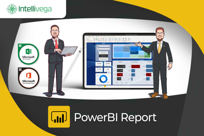 I will create your powerbi dashboard and reports