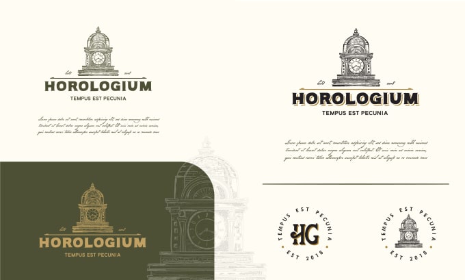 I will design a hand drawn style logo and style guide