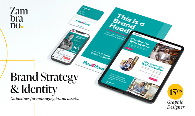 I will develop a professional brand book and strategy