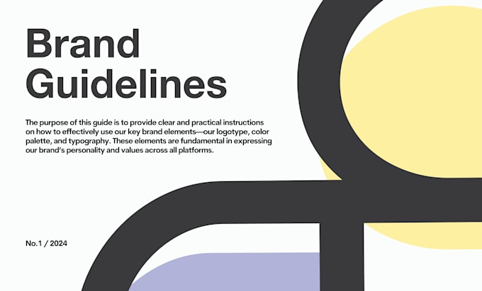 I will design logo and complete branding guideline