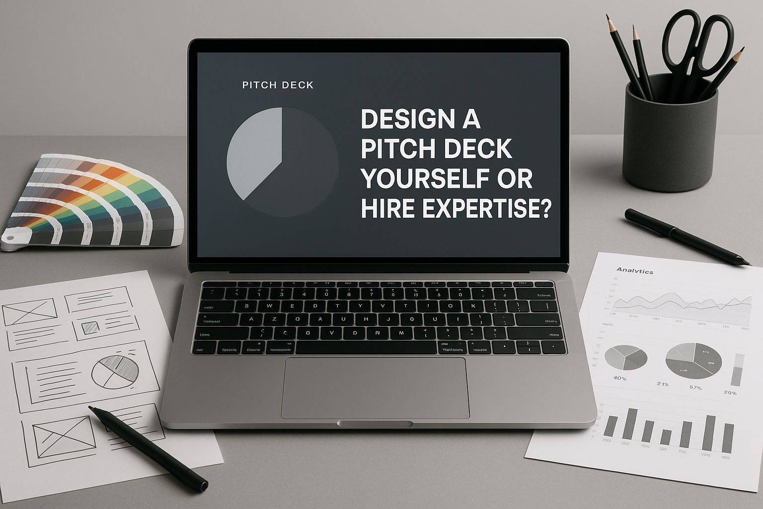 Design Pitch Deck Yourself or Hire? The Ultimate Founder’s Guide to DIY vs Professional Pitch Deck Design