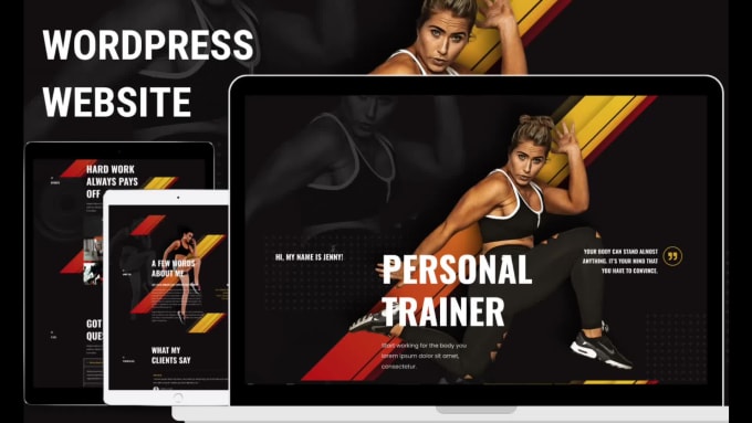 I will build, redesign responsive wordpress website design for your business