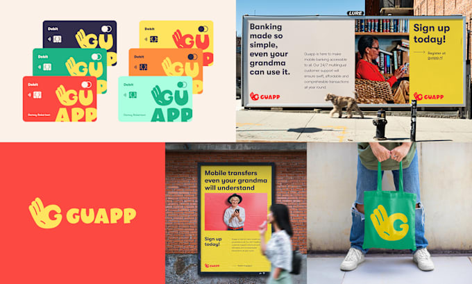 I will design your professional, modern, minimalist brand identity