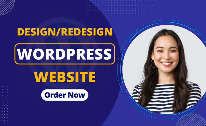 I will do wordpress website development, design or redesign wordpress blog
