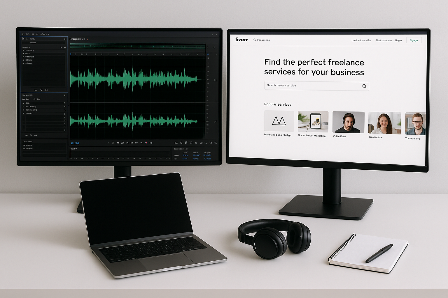Edit Podcast Yourself or Hire Editor? Full Comparison of DIY vs. Fiverr Podcast Editing Costs, Quality, and Benefits