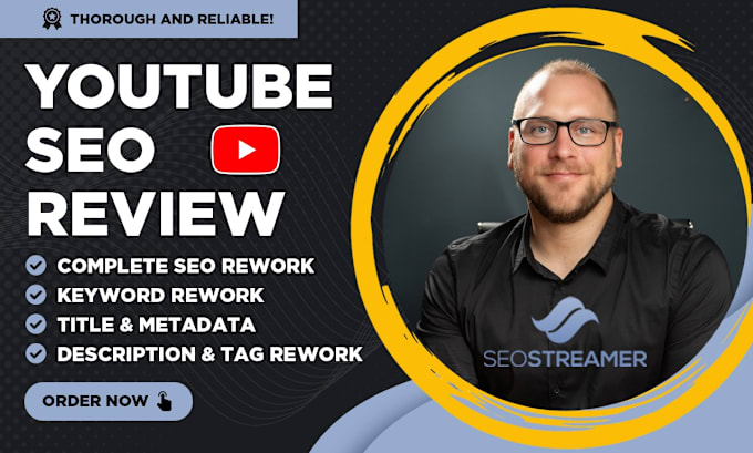 I will optimize the SEO for your youtube channel and videos