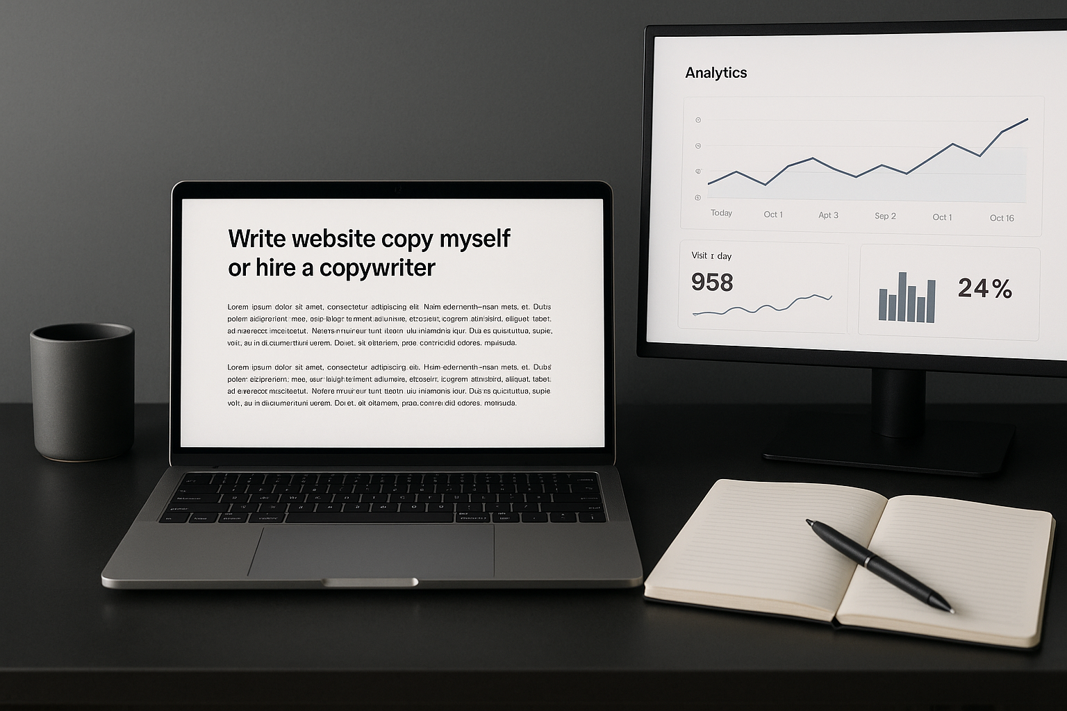 Write Website Copy Yourself or Hire a Copywriter? How to Decide in 2024