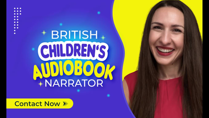 I will narrate your childrens audiobook in a british accent to acx standards