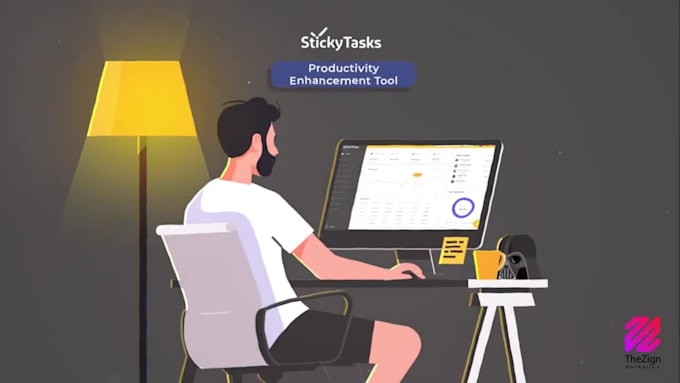 I will create a custom 2d animated explainer video for your business or sales growth