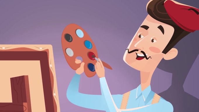 I will create a premium custom 2d animated explainer video