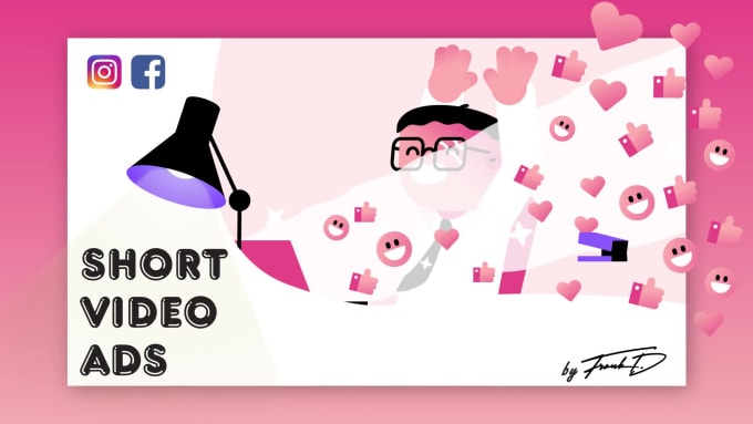 I will create a short video ad for tiktok, facebook or instagram