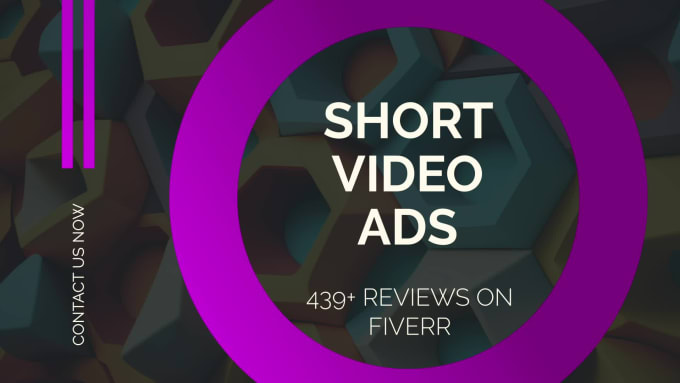 I will create short video ads for facebook and instagram