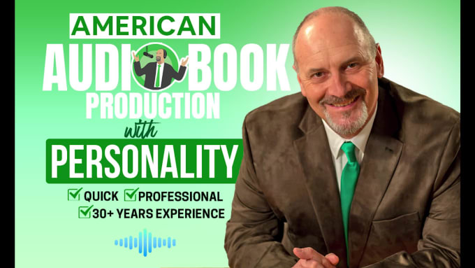 I will narrate a professional audiobook