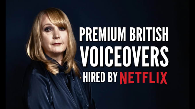 I will produce a premium british female voice over