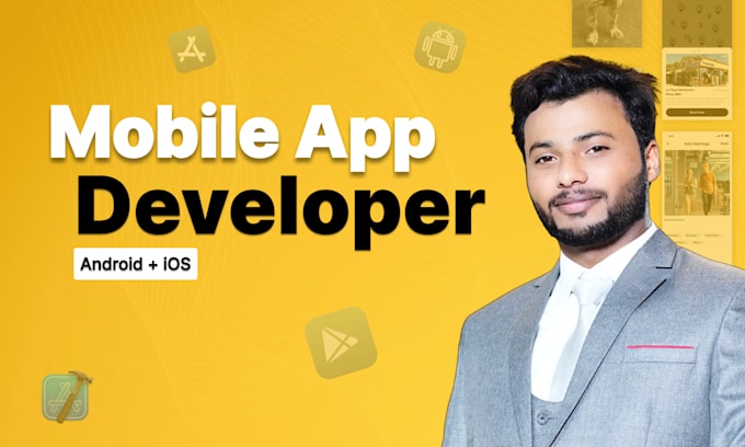 I will be your mobile app developer, android ios app development, mobile app creation