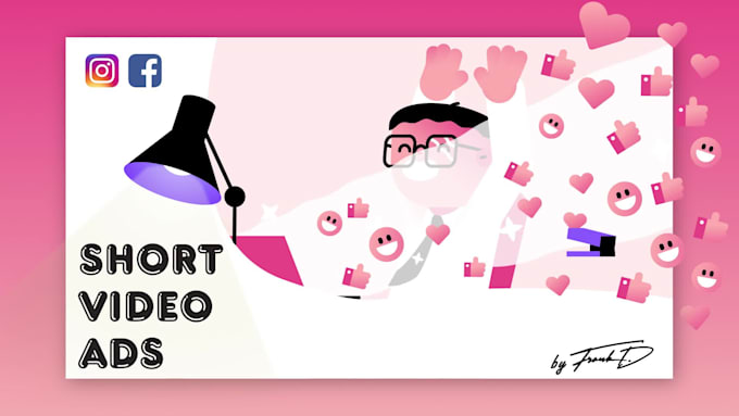 I will create a short video ad for tiktok, facebook or instagram