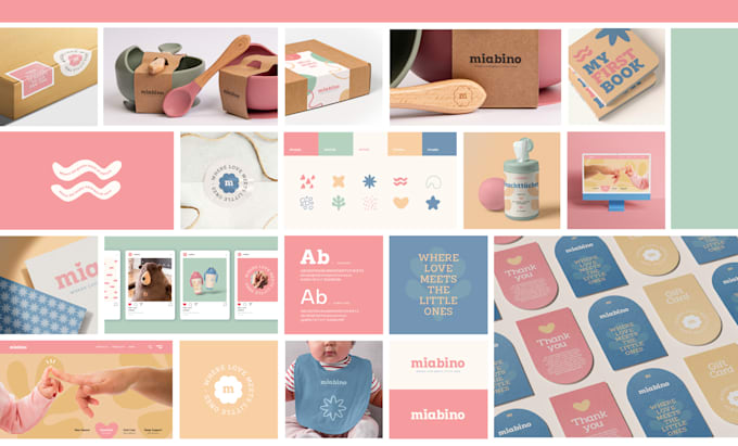 I will design logo and complete branding guideline