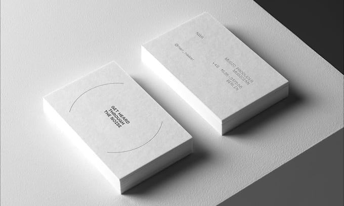 I will design professional stationery and business cards
