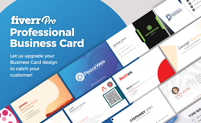 I will create professional business card and stationery design