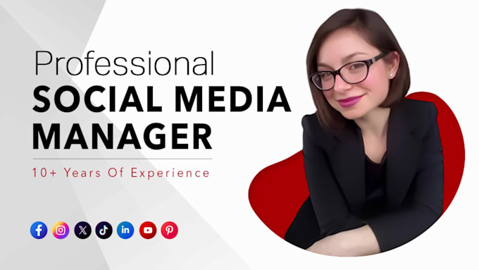 I will be your social media marketing manager and content creator