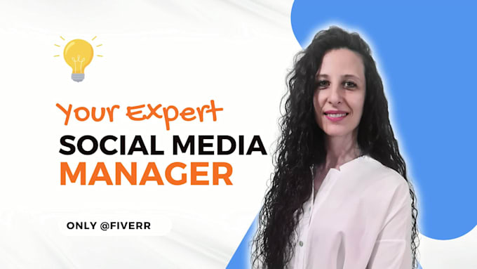 I will be your social media marketing manager and content creator