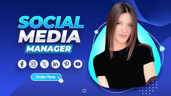 I will be your social media marketing manager and content creator
