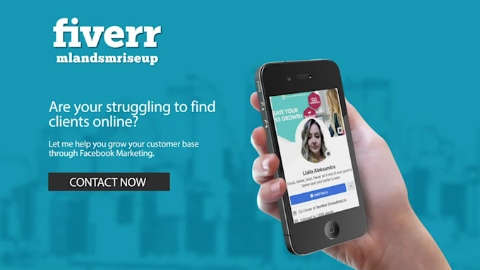 I will be your facebook marketing manager and content creator