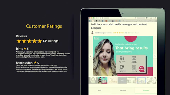 I will be your instagram marketing manager and content creator