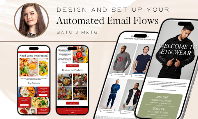 I will design and set up your automated email flow