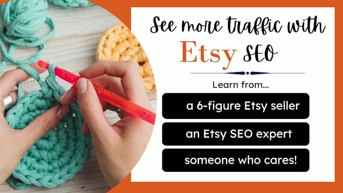 I will use etsy SEO to promote traffic and etsy rank