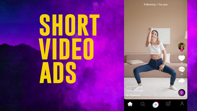 I will edit perfect short video ads for instagram, tiktok, facebook