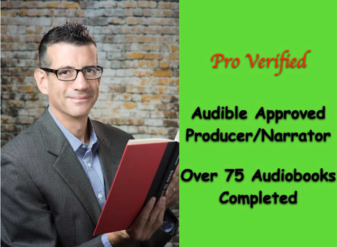 I will record or produce your audiobook