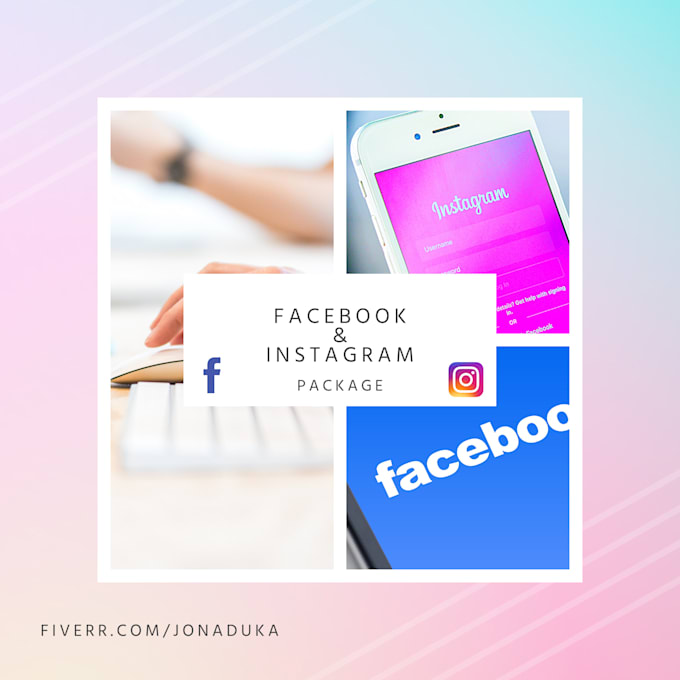 I will set up and manage your facebook business page and instagram account
